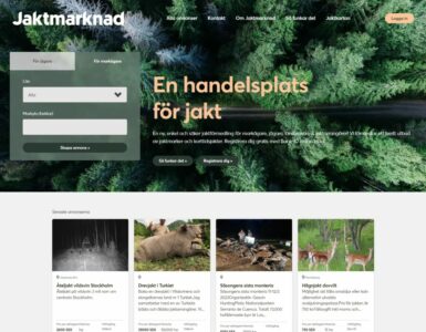 Hemsida Jaktmarknad
