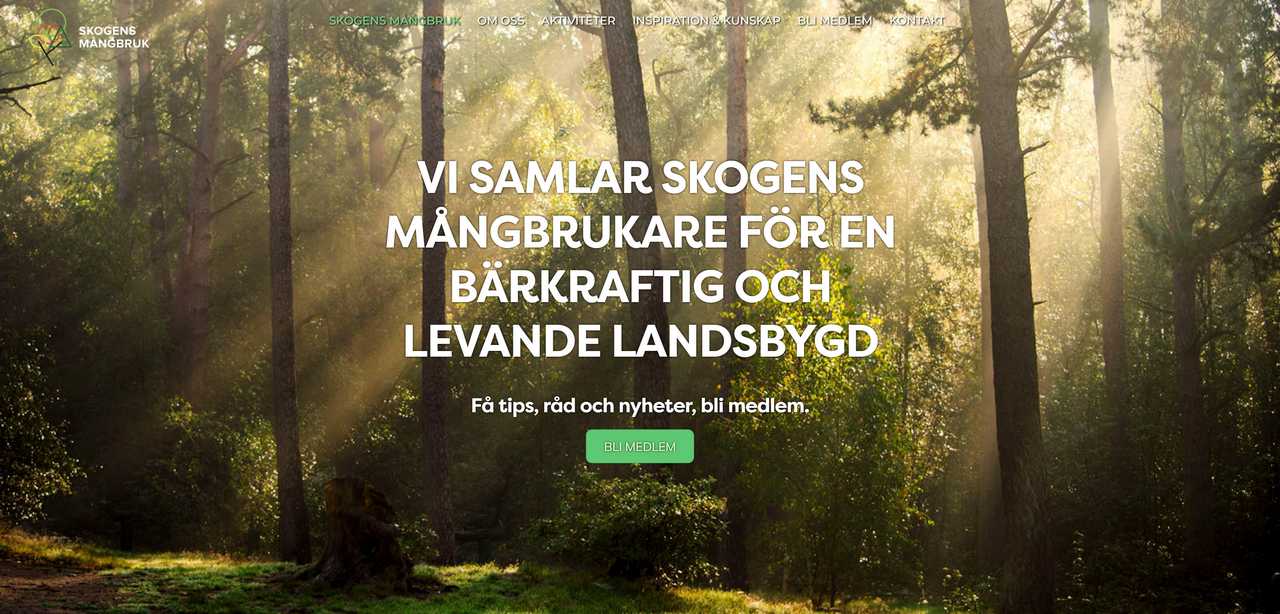 Hemsida Skogens Mångbruk