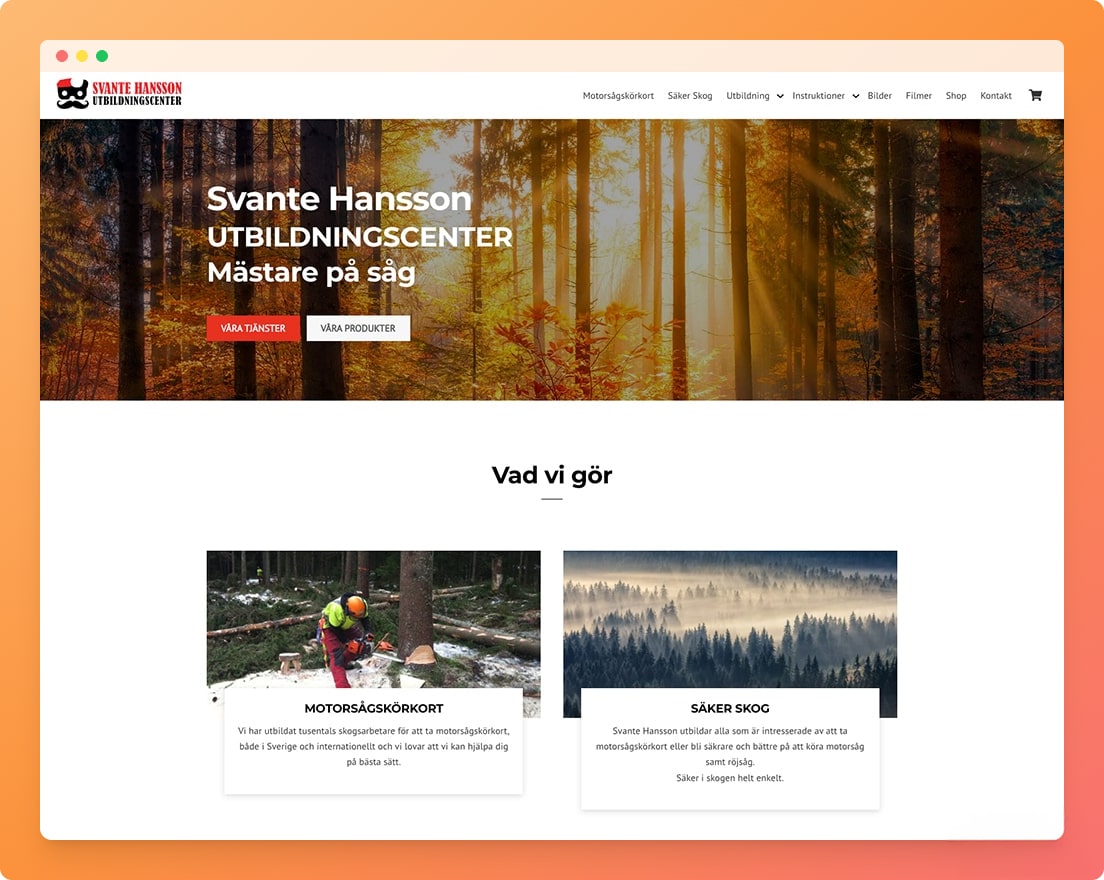 Svante Hansson Utbildningscenter