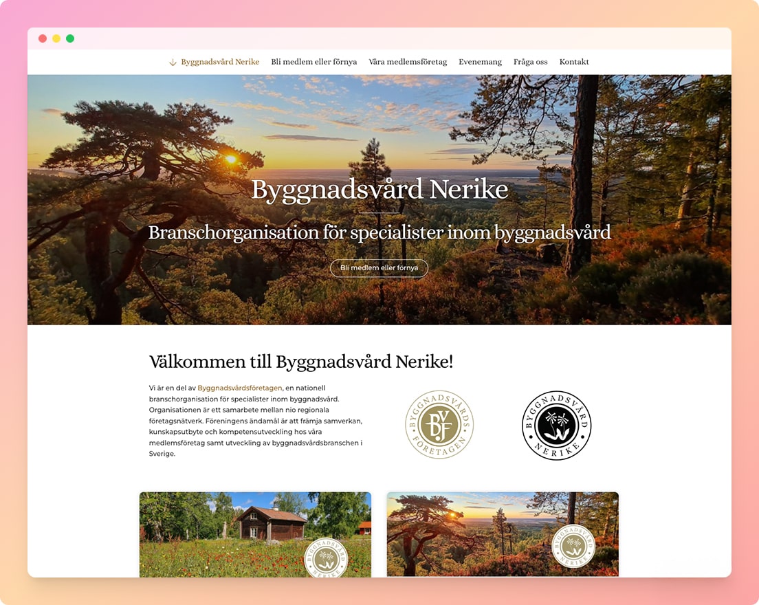 Byggnadsvård Nerike